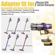 Battery Adapter Converter For Dewalt 20V Ryobi 18V to Dyson V10 Vacuum Cleaner