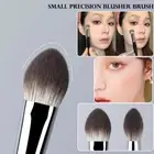 Silky Peach Heart Blusher Brush 17CM Powder Blush Cream Brushes