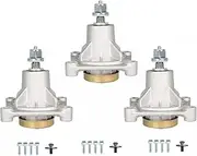Automobile Accessories 3X Spindle Assembly for 48inch for Husqvarna Ride on Mowers YTH1848XP YTH2148XP High Performance