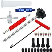 QccHieUs Quick Change Tire Valve Tool Kit Hook Tool Professional Sturdy for ATV, 30pcs