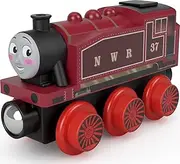 Thomas & Friends Wooden Railway Toy Train Rosie Push-Along Wood Engine for Toddlers & Preschool Kids Ages 2+ Years