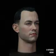 1/6 Male Tom Hanks Head Sculpt Carved Model For 12''Action Figure Doll Body Toys