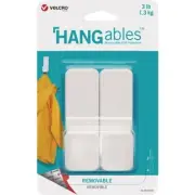 (12-2 ct)-Velcro Brand Hangables 3 Lb. Capacity White Removable Medium Hook