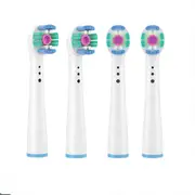Replacement Brush Heads for Oral B Compatible Electric Toothbrush Heads, 4 Whitening