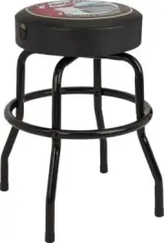 NEW - Fender Guitars & Amps Logo 24" Pick Pouch Barstool - BLACK
