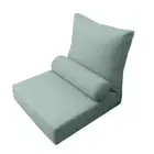 AD002 Medium Knife Edge Outdoor Deep Seat Back Rest Bolster Insert Slip Cover