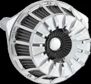 AN Inverted Air Cleaner Kit 15 Spoke Chrome Harley Heritage Springer 99-07