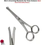 Men's Grooming For Nose Hair Removal Beard Mustache Eyebrow Safety Scissors