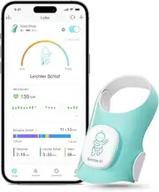 Sense-U Baby Smart Sock Shoe Baby Monitor, Sleep Patterns, Heart Rate, Movement for Greater Tranquility, Foot Monitor for Babies for Better Sleep, 0-12 Months
