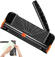 Craft Paper Cutter,Professional Precise Multifunctional A4 Paper Cutter | Always Cuts Straight Tool, Accurate Cutting Tool for Home, School, Card Projects, Workplace