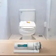 White ABS Toilet Cistern Dual Flush Valve with Adjustable Overflow Push Button