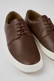 Chasis Brown leather shoes for men