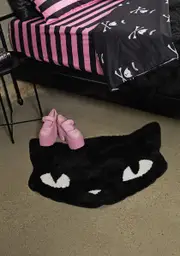 [Dolls Kill x Emily The Strange] Old School Style Cat Rug