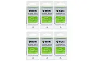 6x 10pc Moki Antistatic Alcohol Free Laptop Computer Cleaning Screen Wipes