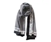 S69 180cm Houndstooth Print Fiber Scarf Thin Air Conditioning Shawl Outer Scarves Outdoor Evening Dresses Women