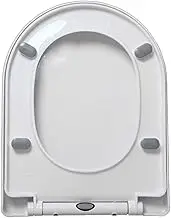 Toilet seat D Shaped Soft Close Toilet Seat White Toilet Seat Quick Release Toilet Seat