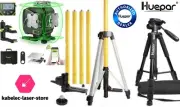 Huepar Lot Level Laser Bluetooth S04CG Green 4d + Cane lp36+ Tripod Tpd14