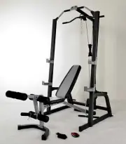 Voller Power Rack with FID Bench