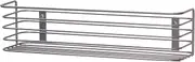 Household Essentials 1226-1 Kitchen and Bath Under Sink Storage Basket Organizer - 13.3" Wide - Mounts to Cabinet Doors and Walls - Metal
