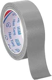 uxcell 1.4"x0.007" Bookbinding Tape, 22 Yard Cloth Bookbinding Repair Tape Book Binding Tape Self Adhesive for Repairing Old Books, Silver