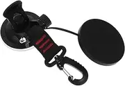 AKOOSY 1Pc Heavy Duty Suction Cup Hook for Rv and Tent Durable Auto Suction Cup for Outdoor Travel Camping Tarp Accessories No Drill Installation Smooth Surfaces
