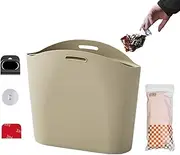 Car Trash Bag,Silicone Car Waste Bag - Storage Pocket, Garbage Organizer, Multipurpose Car Dustbin for Snack Packaging, Paper Scraps