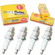4pcs NGK 1134 Standard BR8HS-10 Outboard Marine Spark Plug Tune Up Kit Set fr