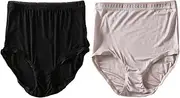 [XWSM] High-Waist Women's Briefs 100% Mulberry Silk Underwear Comfortable Plus Size Soft Panties Shorts Ladies Underpants (Color : J, Size : M/Medium), J