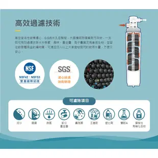 3M Filtrete S004極淨便捷淨水器 濾水器 附NSF認證鵝頸龍頭