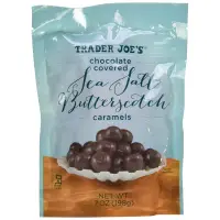 在飛比找蝦皮購物優惠-Trader Joe’s 海鹽焦糖巧克力球 198g 海鹽奶