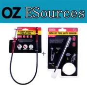 2 PKS Magnetic Pick-Up Tool with Mirror, Flexible Magnetic & Claw Pick Up Tool