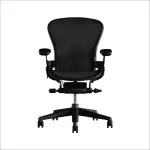 【HERMAN MILLER】AERON2.0全功能 鋼製腳 瑪瑙黑 B SIZE DW扶手(功能最頂配☆ 經典再進化 二代人體工學椅)