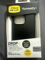 OtterBox Symmetry Series+ Case with MagSafe for Apple iPhone 14 Pro - Black NEW
