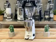 MAZZER MINI ELECTRONIC ESPRESSO COFFEE GRINDER MACHINE DOMESTIC CAFE BAR - WHITE