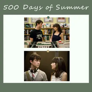 戀夏(500日)  明信片 電影海報牆貼裝飾卡片 500 Days of Summer