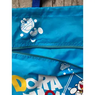 日本 正版 哆啦A夢 小叮噹 多拉A夢 束口袋 背包 手提袋 後背包 束口包 藍色 限量 兩用