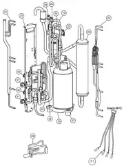 FUJITSU K9900057053 aka 9900057053 Coil (Expansion Valve)(BWhite)