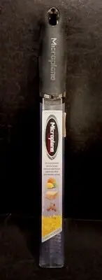 Microplane Zester Grater Cheese Citrus Bar Kitchen Utensil With Handle & Cover