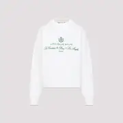 [Jacquemus] Jacquemus-White La Maille Venice Cotton Pullover-Donna 38 FR