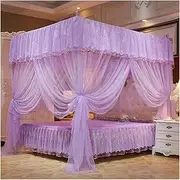 Anti-Mosquito net,Super Light Rectangular Screen net Curtain 360° Effective Against Mosquito Bites for Home use Three Doors,W,180 x 220 cm