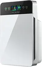 Air Purifier 650m³/H HEPA Filter Home Germ Odor Smoke Dust Cleaner With Remote Controll