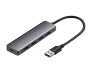 USB3.0 Breakout Hub High-speed 4-port HUB Docking Station Conversion with Power Supply Port