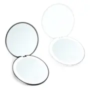 10x Magnification Compact Mirror with Light -2 pack