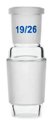 Eisco Labs Reduction Adapter - Socket: 19/26, Cone: 29/32 - Borosilicate Glass