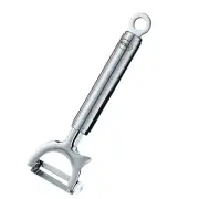 Rosle Stainless Steel Crosswise Swivel Peeler, 7-inch
