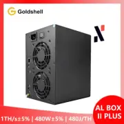 New Goldshell AL BOX Ⅱ Plus 1Th/s 480W ALPH Miner Blake3 Alephium with PSU