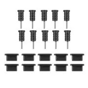 Earphone Jack Plug Micro USB Type Type-C Dust Silicone Headphone