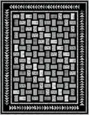 POPPYCOCK - 91"x71" - Pre-cut Patchwork Quilt Kit by Quilt-Addicts KngSgle
