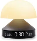 Lexon Mina Sunrise Alarm Clock, Wake Up Light & Sunset Lamp for Medium, Gray