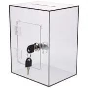 Money Box with Lock Donation Boxes for Drop